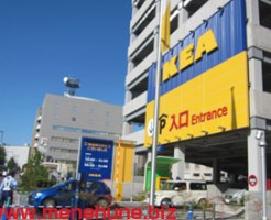 IKEA立川店の駐車場